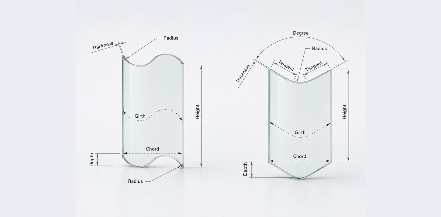 Curved/Bent Glass